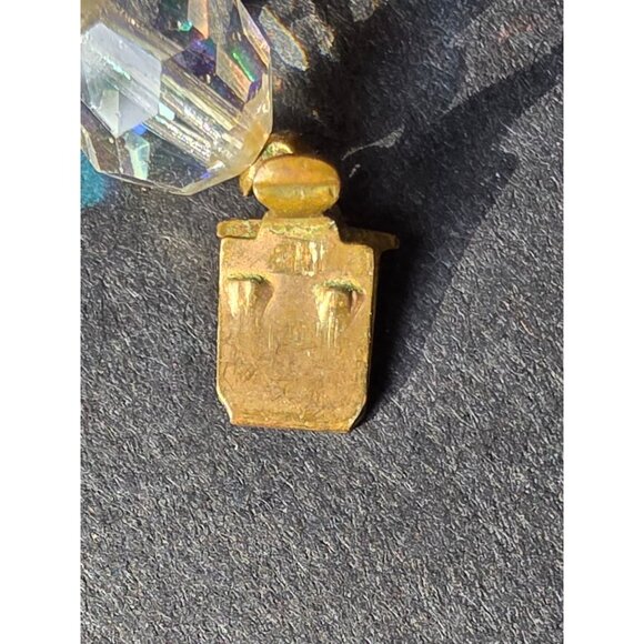 Vintage Red & Clear AB Crystal Beaded Necklace With Rhinestone Clasp - Picture 8 of 9